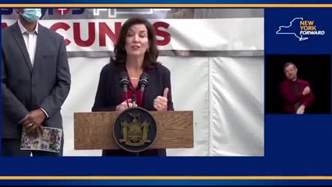 NY Gov Hochul Fires Unvaccinated Healthcare Workers