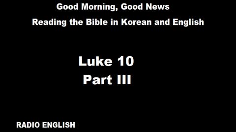 Radio English | Luke 10 | Part III