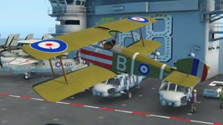 Light Aircraft Pilot Canceled Landing On Aircraft Carrier / X-Plane 11