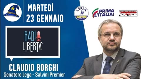 🔴 53ª Puntata della rubrica Scuola di Magia di Claudio Borghi su Radio Libertà (23/01/2024).