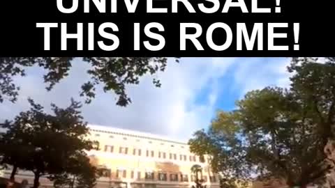 People chant Fuck Joe Biden in Rome, Italy! #FJB is universal now!