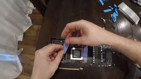 GPU Mining - MSI 3080 Applying Thermal Pad and Fixing Engineering Defect