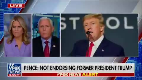🚨 BREAKING: Mike Pence says he will not endorse Donald Trump in 2024.