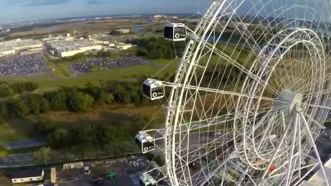 Nik Wallenda prepares to walk Florida observation wheel
