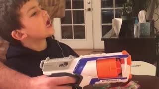 Nerf Gun Tooth Removal