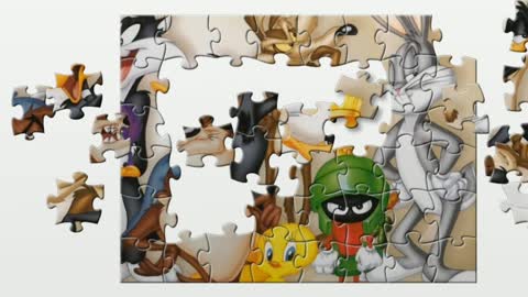 Puzzle. Looney Tunes and all its heroes.