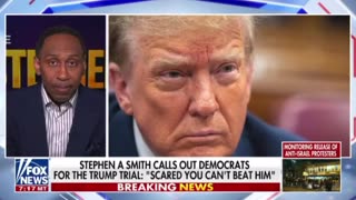 Stephen Smith calls out Democrats for Trump trial: "Scared you can't beat him?"