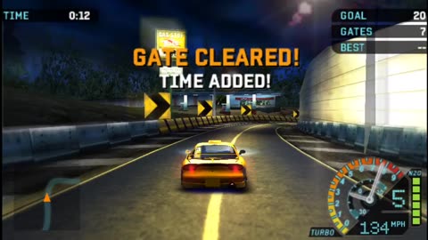 NFS Underground Rivals - Nitrous Run Event 10 Bronze Difficulty 1st Try(PPSSP HD)