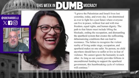 This Week in DUMBmocracy: Biden CALLS OUT Rashida Tlaib's SILENCE In Response To Hamas