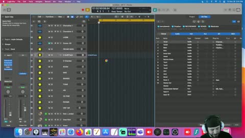 Logic Pro X: Importing Audio Tracks to a Beefy Template