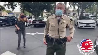 Antifa Member Chad Loder Leaves Court With Police Escort