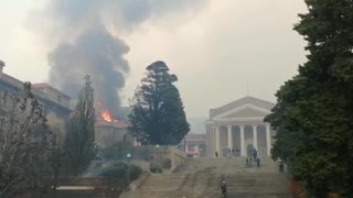 WATCH: Fire shuts UCT