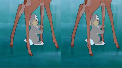 3D SBS Bambi 90FPS 4K L 4K R SUPER SCALE 80% MORE BACKGROUND DEPTH P12