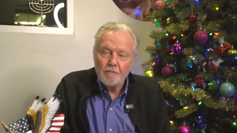 Jon Voight Christmas Message " to all Patriots in Hollywood