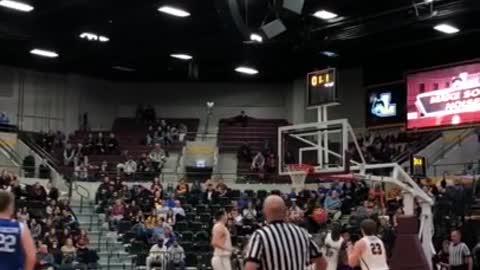 Stunning Basketball Player Shots Right On The Buzzer