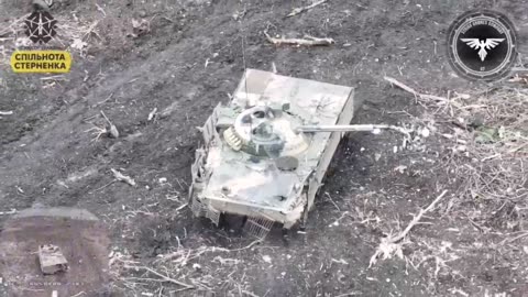 🔥💥 An explosive video with the detonation of two Russian BMP-3