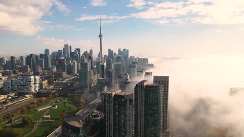 CN Tower and a bit of Fog........
