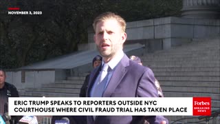 Eric Trump Excoriates New York Attorney General Letitia James