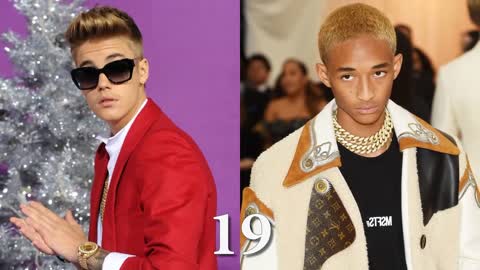 Justin Bieber vs Jaden Smith then and now