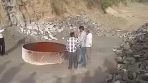 Water Pulled out From river to another city using new technology in India