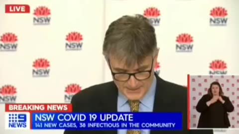 NSW Update: All hospitalized w/covid double vaccinated except 1 person, who is partially vaxxed