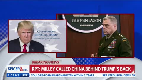 Trump says "it's treason, if true" on General Milley report
