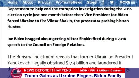 Dr Corsi NEWS 12-29-20: Trump Gains as Ukraine Fingers Biden Family