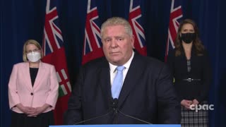 Ontario Premier Doug Ford: "This is a pivotal moment for our nation,"
