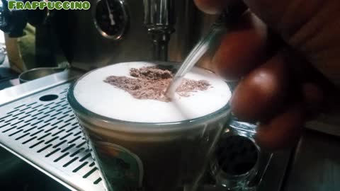 Frappuccino Hot chocolate.
