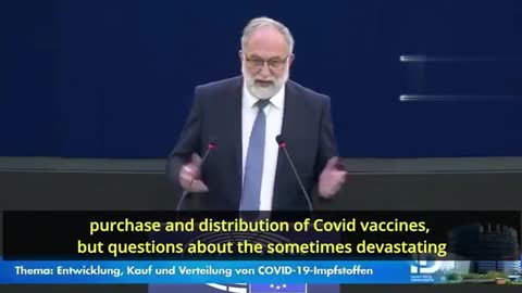 Member of European Parliment Pleads for Vaccine Withdrawel
