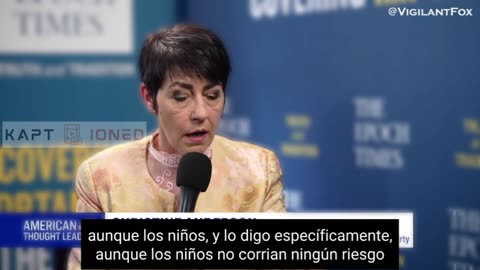 Eurodiputada Christine Anderson Manipulación de los gobiernos con fines de lucro