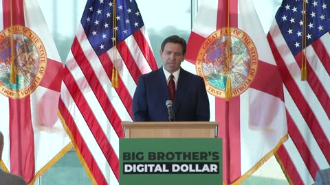 WATCH: DeSantis Speaks Out Against DA's Plan to Arrest Trump