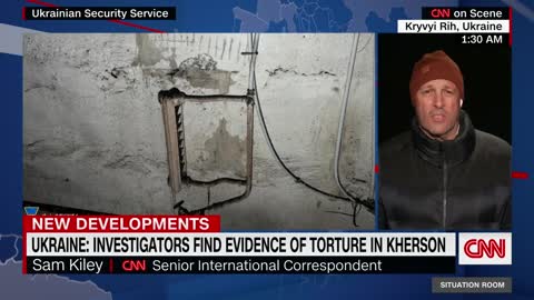 See images Ukraine says show Russian torture chambers in Kherson