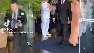 Bolsonaro e Michelle Bolsonaro