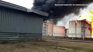 Ukraine strikes fuel depot in Russia: regional official