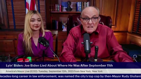 America's Mayor Live (E232): Lyin' Biden: Joe Biden Lied About Where He Was After September 11th