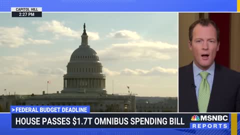 House passes government funding bill; Biden will sign it.