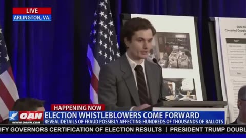 2020 Election - Whistleblower - Ethan Pease, Eyewitness and Whistleblower (clip)