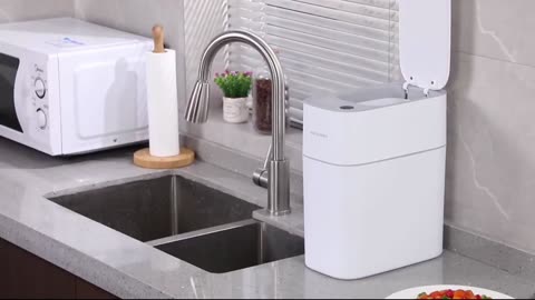 Smart Bathroom Sensor Garbage Bin Techshahin24