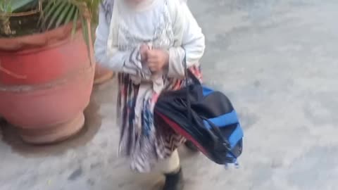 My princess going to school 😘😘