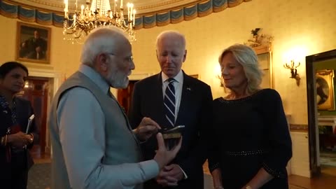 Special moments from PM Modi's warm welcome at the White House in America