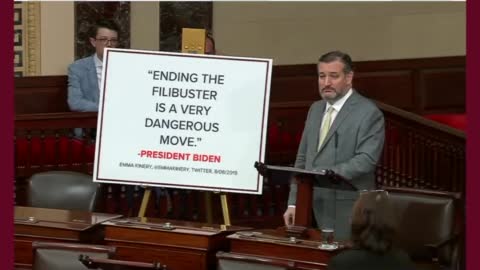 "Ending The Filibuster Is A Very Dangerous Move": Cruz NAILS Dems Using Their Own Words