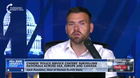 JackPosobiec talks about how the Chinese Communist Party has set up "police service centers" in countries around the world