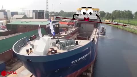 Big Ships Crashing - Ultimate Boat Wreck Monster Ships Destroy Everythings - Woa Doodles