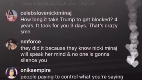 "Nicki Minaj LIVE" After Twitter Suspends her Account for 'Vaccine Disinformation'