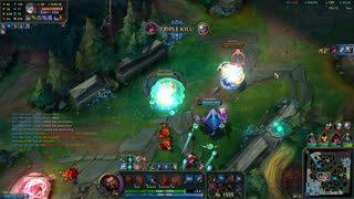 No pentakill for you- Bard -_- (LOL)