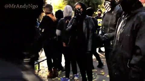 Nov 17 2018 Portland 1.0 at HIM TOO event Andy Ngo was accosted by antifa.