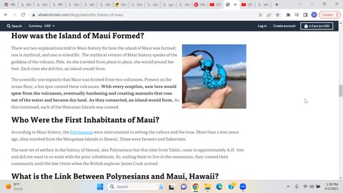 WHAT HAPPENED IN MAUI?: THE PEOPLE OF MAUI AND THEIR CULTURE EPISODE 8