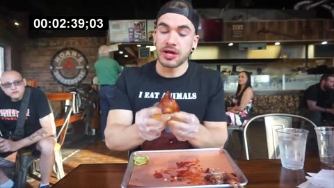 World's Hottest CAROLINA REAPER Wing Challenge