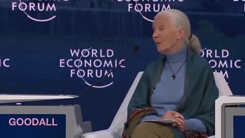 WEF-Jane Goodall: Reduce Population by 90%